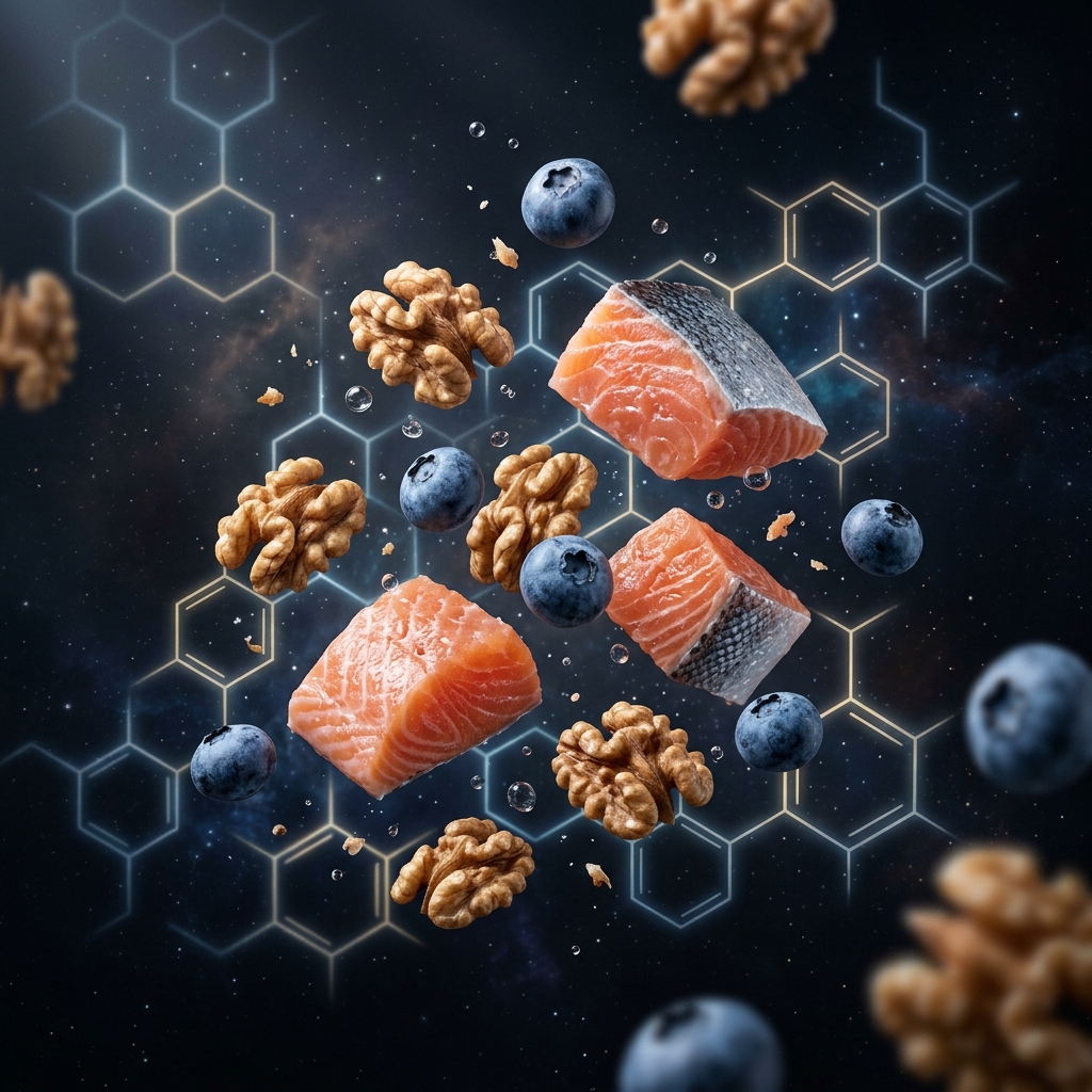 Illustration d'aliments riches en Oméga-3