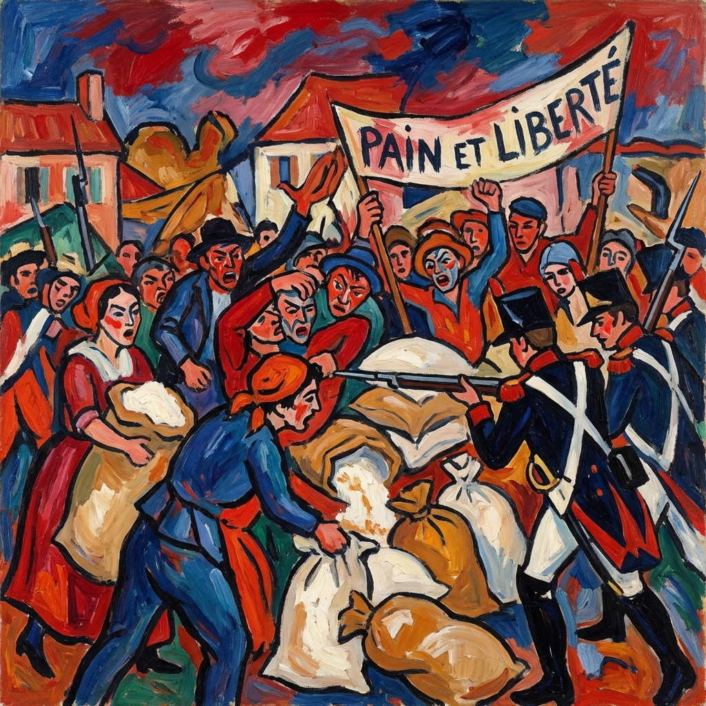 Guerre des Farines style Matisse