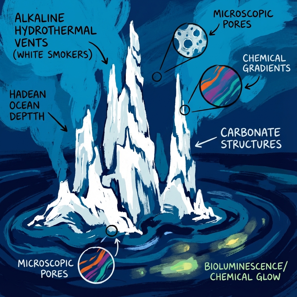 Évents Hydrothermaux Alcalins
